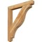 Ekena Millwork Funston Craftsman Rough Sawn Bracket, Western Red Cedar, 4"W x 36"D x 40"H BKT04X36X40FST04RWR - alternate 1